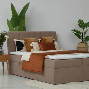 Boxspringbett Liberty Pocket Visco Bronze - Breite: 200 cm