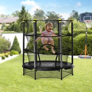 Trampolin 342-008V01BK Esche Schwarz Dekor