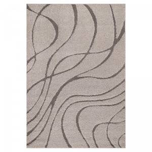 Tapis shaggy POUDA 200x280 beige Beige - 200 x 280 cm