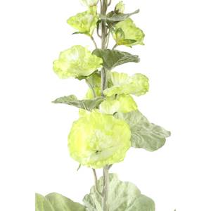 Fleur artificielle Hollyhock Vert