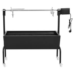 Rôtissoire pour barbecue 49326 Noir - Métal - 113 x 92 x 40 cm