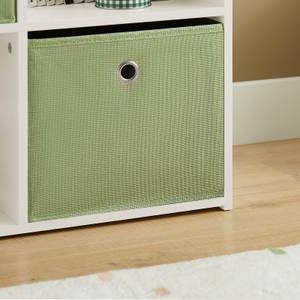 Etagère pour enfants KMB79-W Vert - Blanc - Bois manufacturé - 60 x 80 x 34 cm