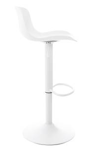 Tabouret de bar Almada Lot de 2 Blanc