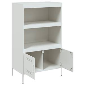 Highboard DE7666 Weiß - Metall - 39 x 113 x 68 cm