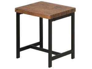 Ensemble pour salle à manger ARLINGTON Noir - Marron - Bois manufacturé - 120 x 75 x 75 cm