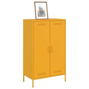 Highboard DE5645 Gelb - Metall - 39 x 113 x 68 cm