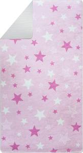 Tapis Enfant Etoile Rose foncé - 80 x 150 cm