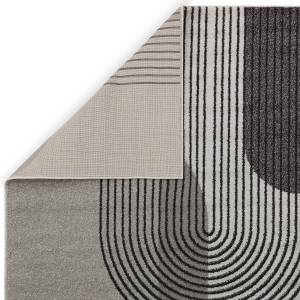 Tapis tissé plat moderne DISCO Gris - 200 x 290 cm