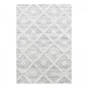 Tapis salon PISTIOUM 240x340 gris 240 x 340 cm