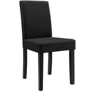 Lot de 8 Chaises Brevik rembourées Noir