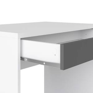 Schreibtisch Fula Weiß - Holz teilmassiv - 75 x 77 x 48 cm