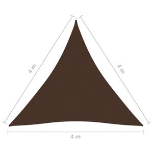 Sonnensegel 3016492-3 Braun - 400 x 400 cm