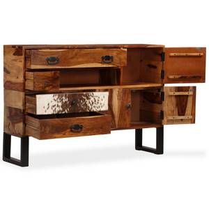 Sideboard STANKO Holz Kommode Braun - Massivholz - 140 x 80 x 30 cm