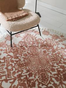 Teppich rund Elias 1 Braun - Textil - 150 x 1 x 150 cm