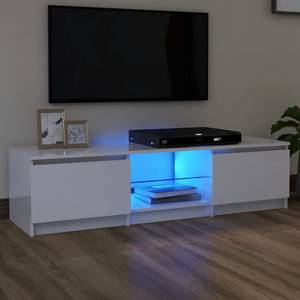 Meuble tv 3009188 Blanc brillant - 40 x 140 cm