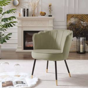 Fauteuil coquillage CALLISTA Beige