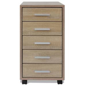 Conteneur de bureau 292539 Marron - Métal - 33 x 63 x 33 cm