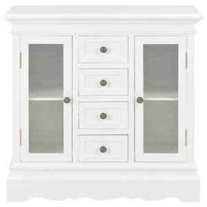 Buffet 280027 Blanc - Bois manufacturé - Bois massif - Bois/Imitation - 70 x 70 x 70 cm