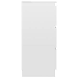Sideboard 3002118 Hochglanz Weiß - Weiß