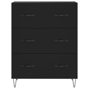 Highboard DE3814 Schwarz - Holzwerkstoff - 34 x 180 x 70 cm