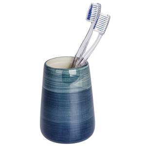 Behälter für Zahnbürsten Töpferei PETROL Blau