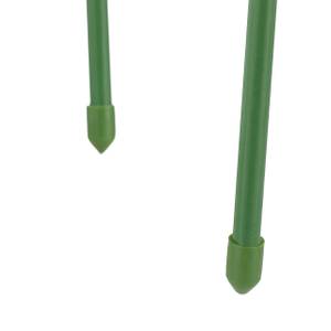 Tuteurs à tomates lot de 6, 76 cm Vert - Métal - Matière plastique - 28 x 76 x 28 cm