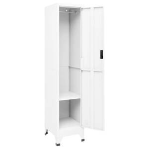 Schließfachschrank 294428-1 Weiß - Tiefe: 45 cm