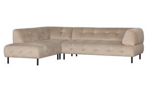 Ecksofa Lloyd Weiß - Textil - 267 x 77 x 205 cm