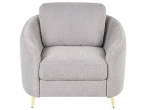 Fauteuil TROSA Doré - Gris - Gris lumineux