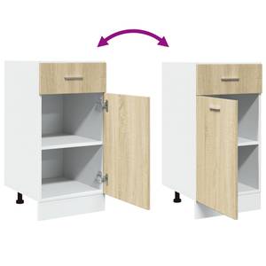 Schubunterschrank 3016496-3 Eiche Sonoma Dekor - 46 x 81 x 40 cm