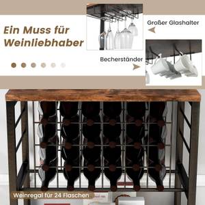 Küchenregal VH33365PQ-OR Braun - Holzwerkstoff - 48 x 163 x 76 cm