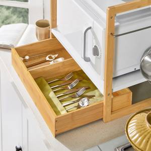 1 Pièce Simple Étagère De Rangement Pour Micro-ondes De Cuisine