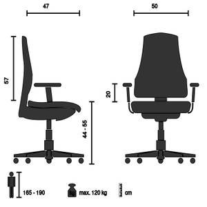 Home Office Bürostuhl PROFONDO ECO W Beige