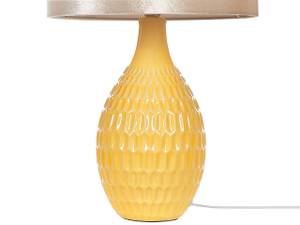 Tischlampen HADDAS Gold - Gelb - Keramik - 32 x 52 x 32 cm