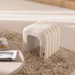 Tabouret design Mui Blanc