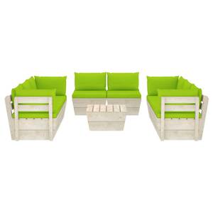 Mobilier de jardin (lot de 9) 3016490-22 Vert - Vert clair