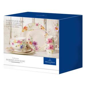 Starter-Set Mariefleur Basic 8er Set Ton - Porzellan - 1 x 1 x 1 cm