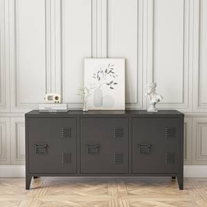 Sideboard Kotka mit 3 Türen Schwarz