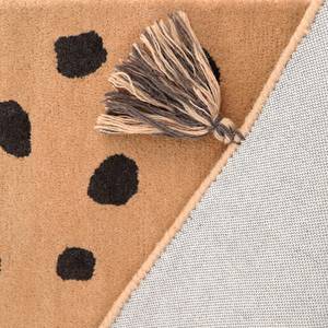 KUMAKO tapis enfant léopard Marron - Fibres naturelles - Textile - 90 x 2 x 125 cm