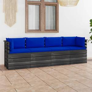 Gartensitzgruppe K2765(4-Sitzer) Blau