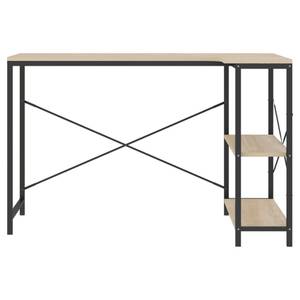 Computer Tisch Braun - Holzwerkstoff - Massivholz - 110 x 70 x 110 cm