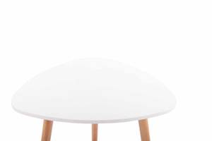 Table console Abenra Blanc - 80 x 80 cm