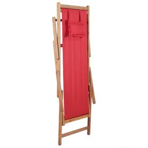 Chaise de plage 3004207-2 Rouge