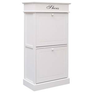 Armoire à chaussures 298303 Blanc