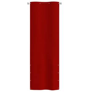 Écran de balcon 3011436-1 Rouge - 80 x 240 x 1 cm