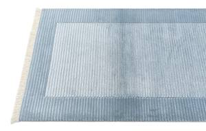 Tapis de passage Darya DCCCLXXXIV Bleu - Textile - 79 x 1 x 198 cm