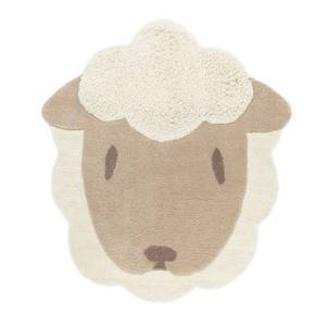 Kinderteppich LOLHO WOOL Beige - Naturfaser - Textil - 85 x 2 x 95 cm