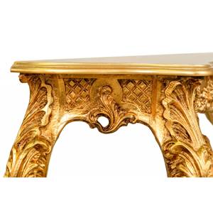 Konsole BAROCK Gold - Massivholz - 37 x 80 x 135 cm