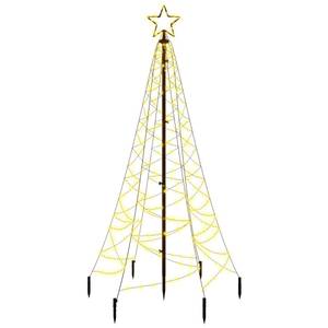 Sapin de noël avec piquet 3028356 Blanc crème - 70 x 180 x 70 cm