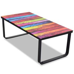 Couchtisch 241175 Glas - Metall - 45 x 32 x 90 cm